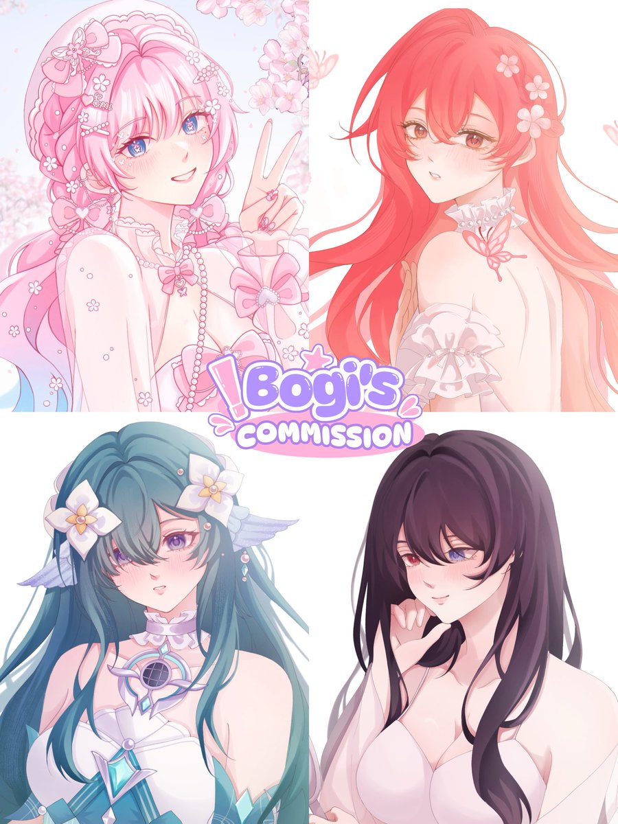 Bogi_ng02's tweet photo. Hii everyone~~ ♡ 🌷

I’m open for commissions on VGen and DM! 💗

VGen: https://t.co/UNu4IlIV0K
DM: https://t.co/vc3nIcXgpp

I’d love to draw your lovely OCs! 🥹💕 Any support is greatly appreciated. Hope to work with you soon~ ♡

#commission #VGenComm #opencommission #Vgen https://t.co/uhwXqUTrYE