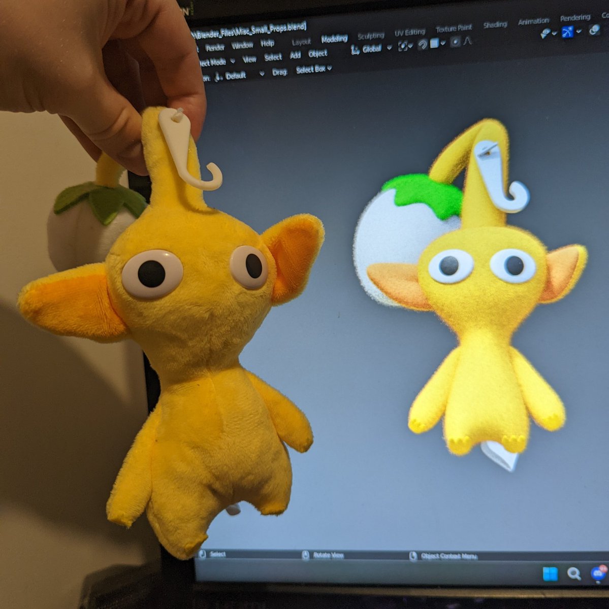 Daniel_Dutton's tweet photo. Happy 25th Pikmin! (My favourite is this yellow creature) https://t.co/gx2Kah8xQy