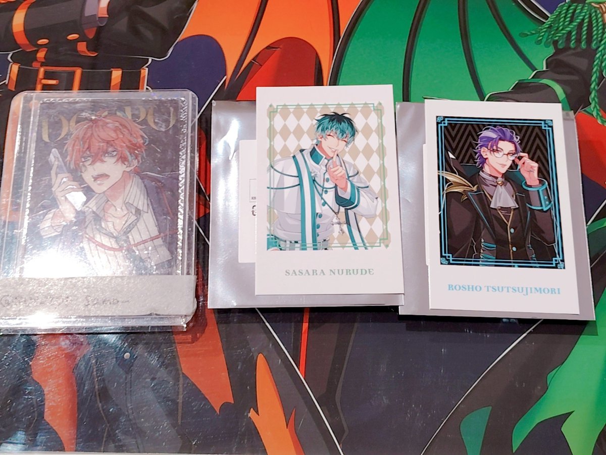 sayosayo_samo_'s tweet photo. 【交換】ヒプマイ ヒプノシスマイク 9周年 9th アニバカフェ チェキ風カード

譲▶︎簓･盧笙

求▶︎一郎(身内分)

郵送希望。
検索からでもお気軽にお声掛けください https://t.co/TTOxs6FMBw