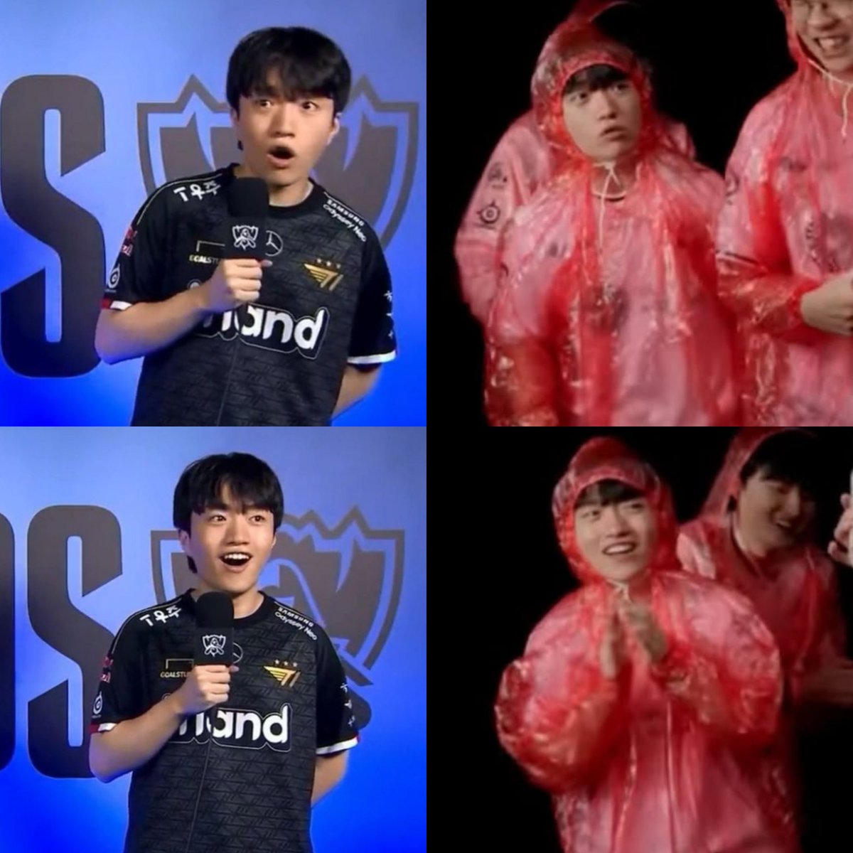 T1keriapics's tweet photo. Keria reacting exactly like his iconic 2023 meme. He really hasn't changed at all. 😂

2023                                              2026 https://t.co/xlROP27Gld