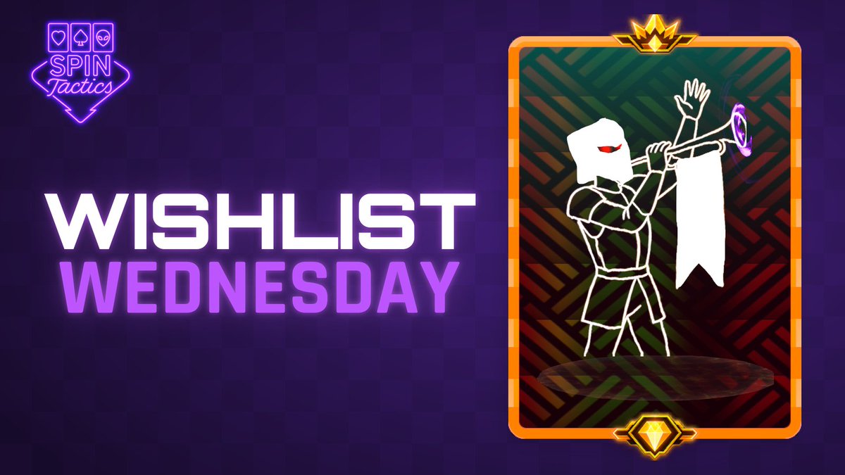 PlaySpinTactics's tweet photo. Hello #gamedev and #indiedev 👋 It's #WishlistWednesday ❤️

Drop your #indiegame #Steam page here 👇

#ContentCreator, lots of cool games to show your community 🎮

❤️ Like &amp; 🔁 RT

#indiegames #indiegaming #indiegamedev #indiegamecommunity #gameproduction #CelebrateIndies https://t.co/MHUXZpks0l