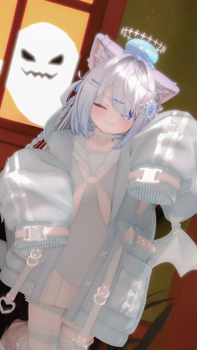 PURA_GE's tweet photo. おはぷらげ～

#chiyoya3D https://t.co/I9ZJkdTbNW