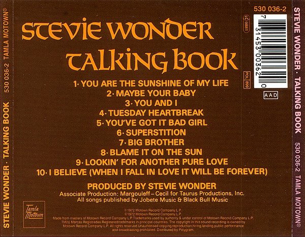 spacecowboyhash's tweet photo. October 27th, 1972. 

Happy 54th anniversary to @StevieWonder's "Talking Book". https://t.co/nnWDFm7iRb