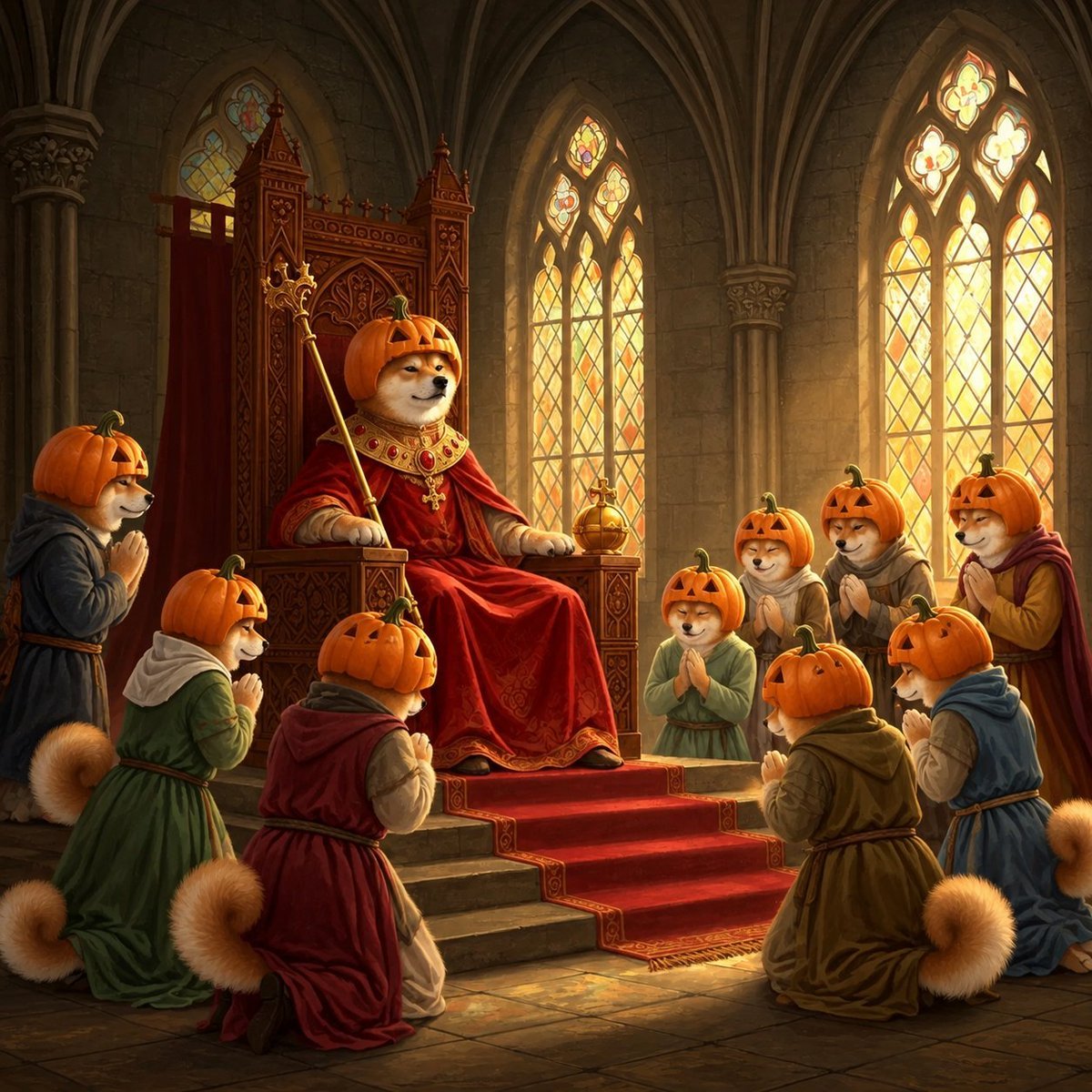 PumpkinuCult's tweet photo. solana:3eYTViXTUBCVhn1TSVZAAbajRLPKs4tuV6DwL4oTpump
will do numbers no Halloween coin has ever seen before. The Best and Purest Halloween Dog/Coin 👻 You simply can’t let this fade. 😶‍🌫️ ALL HAIL
solana:3eYTViXTUBCVhn1TSVZAAbajRLPKs4tuV6DwL4oTpump👑 https://t.co/FkYeclisqu