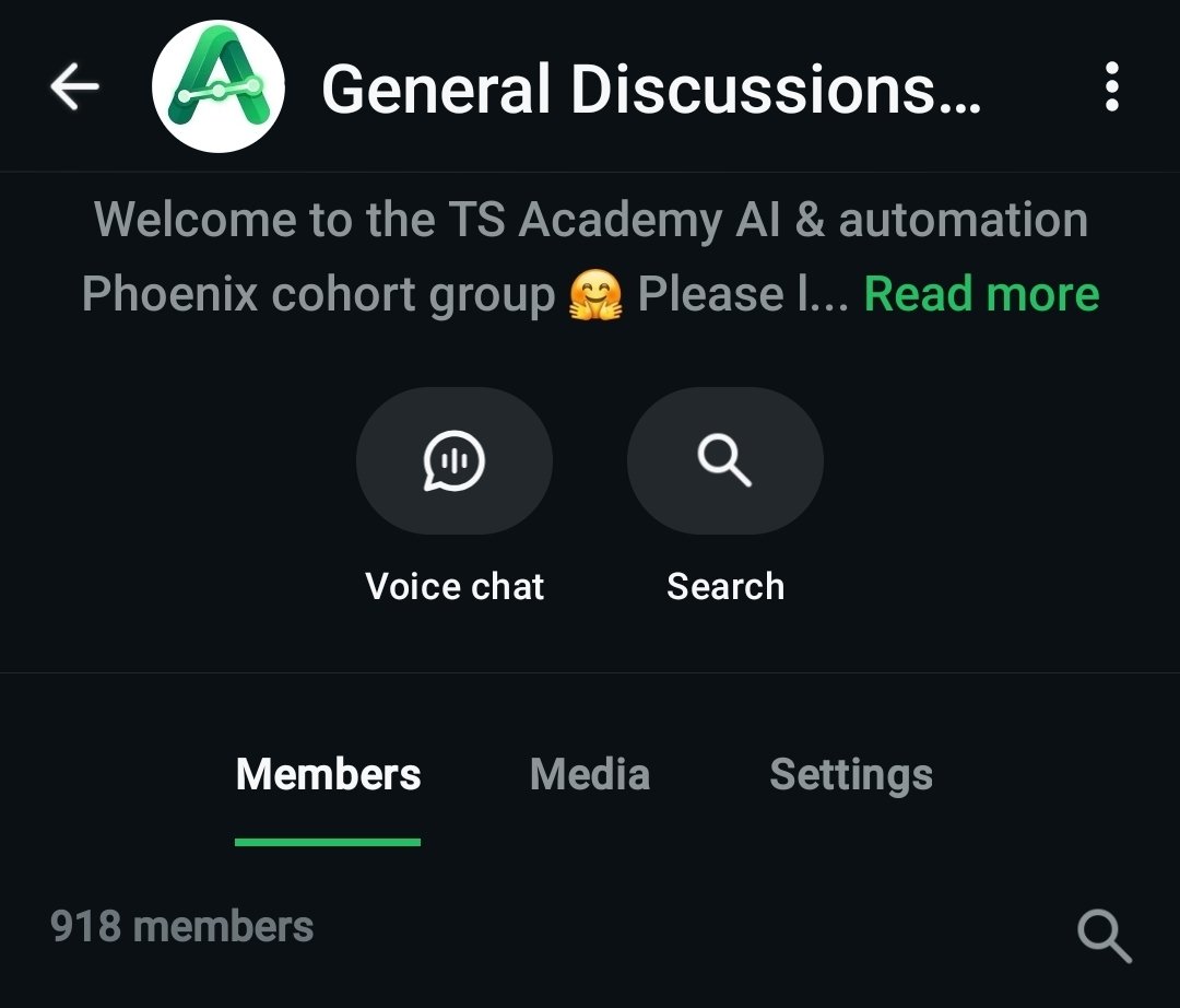 TopBoy_GINL's tweet photo. Lol, i was a member of the last cohort, over 900 people registered for Ai Automation alone, we paid 25k acceptance fee which is 22m from Ai automation alone.
  Ts academy offers like 10 other courses with even more numbers 😄 https://t.co/qJlblyIMoN