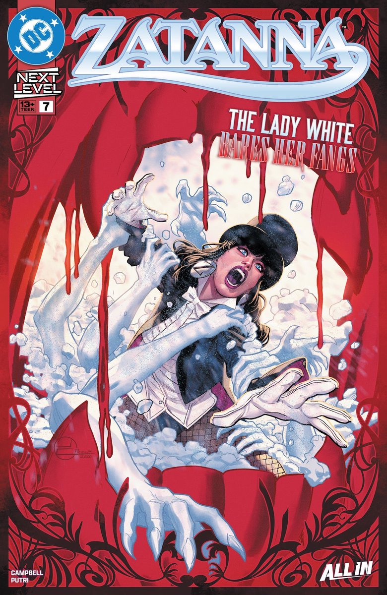 3wnzatara's tweet photo. ZATANNA #7           TOMORROW 
The Lady White Bares Her Fanges https://t.co/S9W7jmI6Id