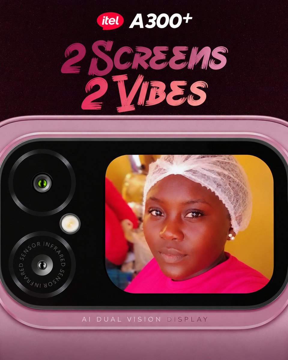 SheZee0's tweet photo. @itelNigeria #2screens2vibes #itelA300Plus
Work Mode check, Outside Mode check https://t.co/ROLaM8oHf4