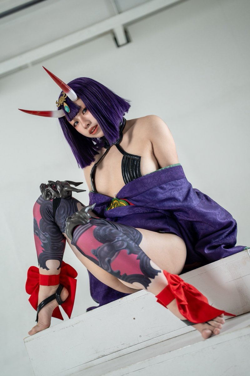 enon_hapihapi's tweet photo. FGO 
酒呑童子 cosplay

ふふ、怖い顔……堪忍しとくれやすぅ

#FGOcosplay #cosplay https://t.co/ZB6kcOmpHG