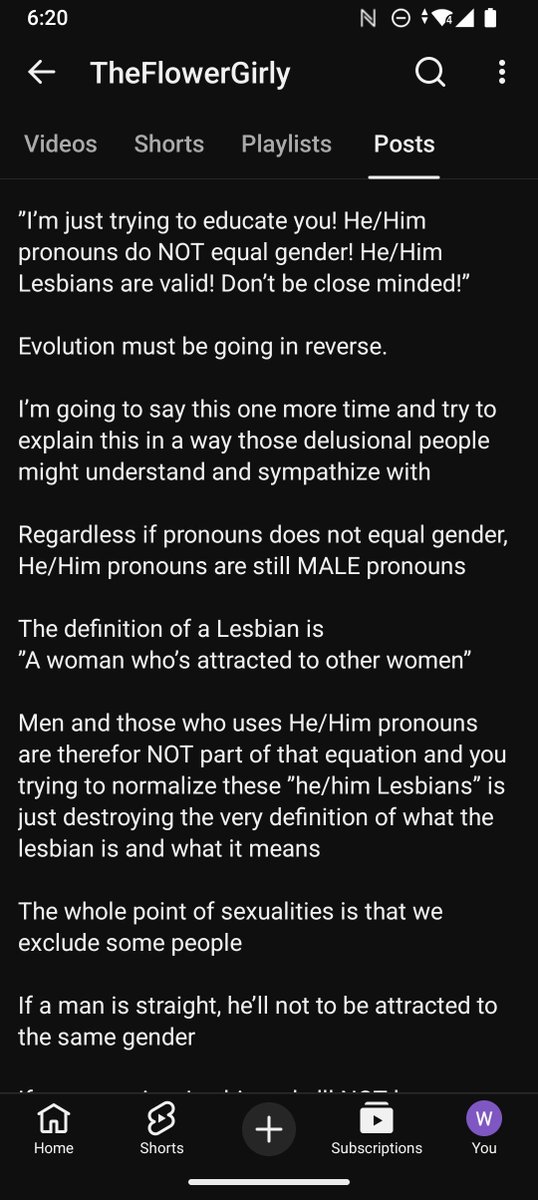 brook29188's tweet photo. @sp1deydevil Changing the definition of "Lesbian" is just disrespectful 🤦 https://t.co/mQ5MpIP6p0