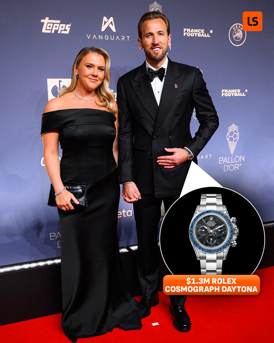 livescore's tweet photo. Some serious timepieces on show at the Ballon d’Or 💎⌚️ https://t.co/oyUfndsJ6H