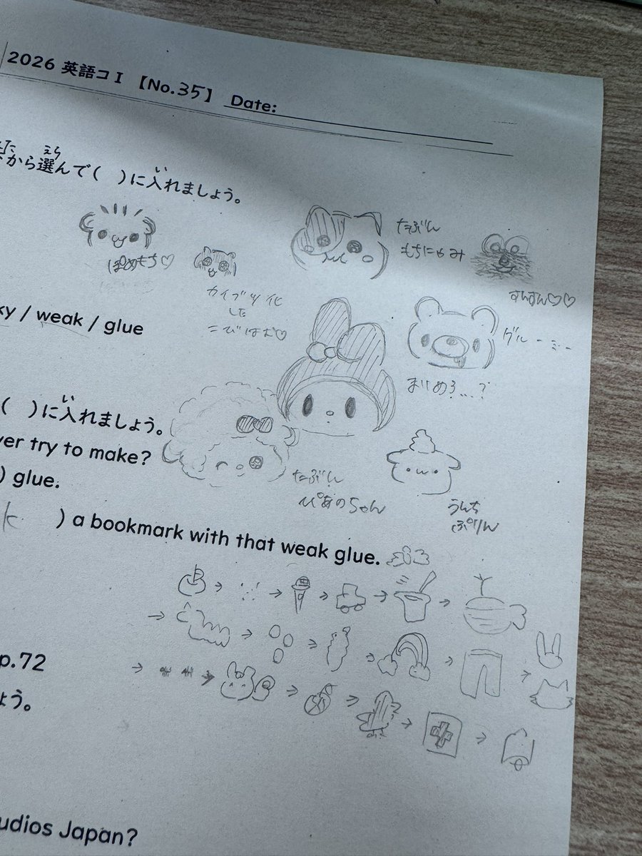 3vdpl's tweet photo. 下の絵しりとりしてみて https://t.co/9vKvS38xat