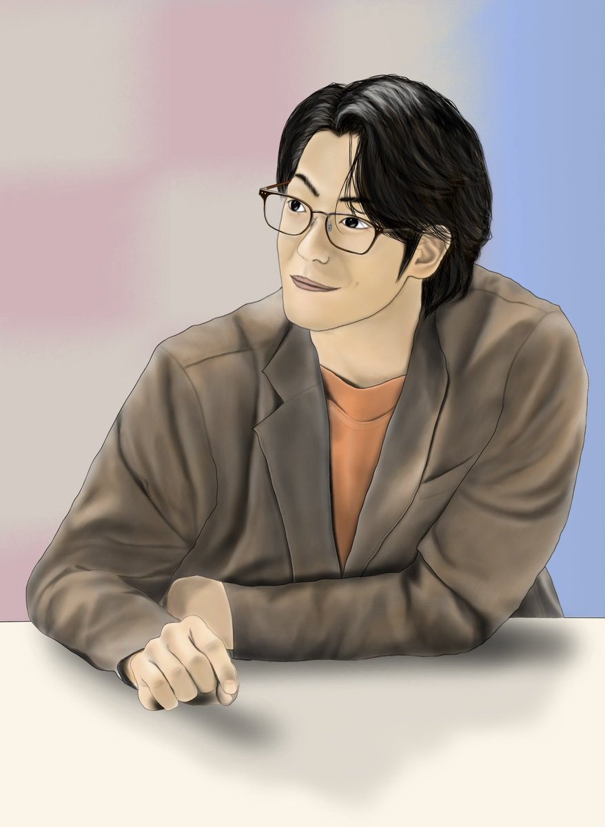 atama_tomato's tweet photo. ポリティカルパンのサイバラさんを描きました。普段人の話をきらきらと聞くこたけさんとは違い、立候補者の話を傾聴しているようで興味のないような、俗っぽい感じが出ていて良かったです。 https://t.co/77DiEnOsC1
