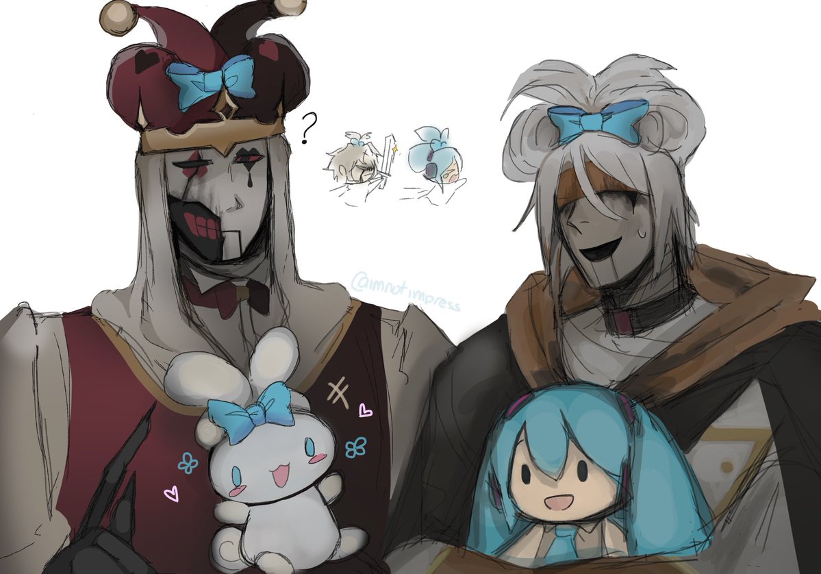 imjustnotimpres's tweet photo. mikuu 
#kingdomofmarionettes #kom #jestyn #wizzy https://t.co/ttsZHE4bfL