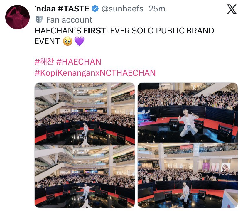 sunhaefs's tweet photo. very first.. :(
hoping this is just the beginning of many more to come for you, haechan-ah 🥹🥹 https://t.co/RwP2VvELZM
