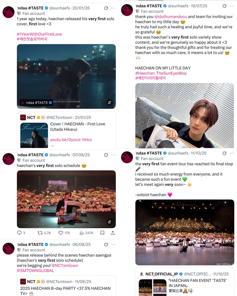sunhaefs's tweet photo. very first.. :(
hoping this is just the beginning of many more to come for you, haechan-ah 🥹🥹 https://t.co/RwP2VvELZM