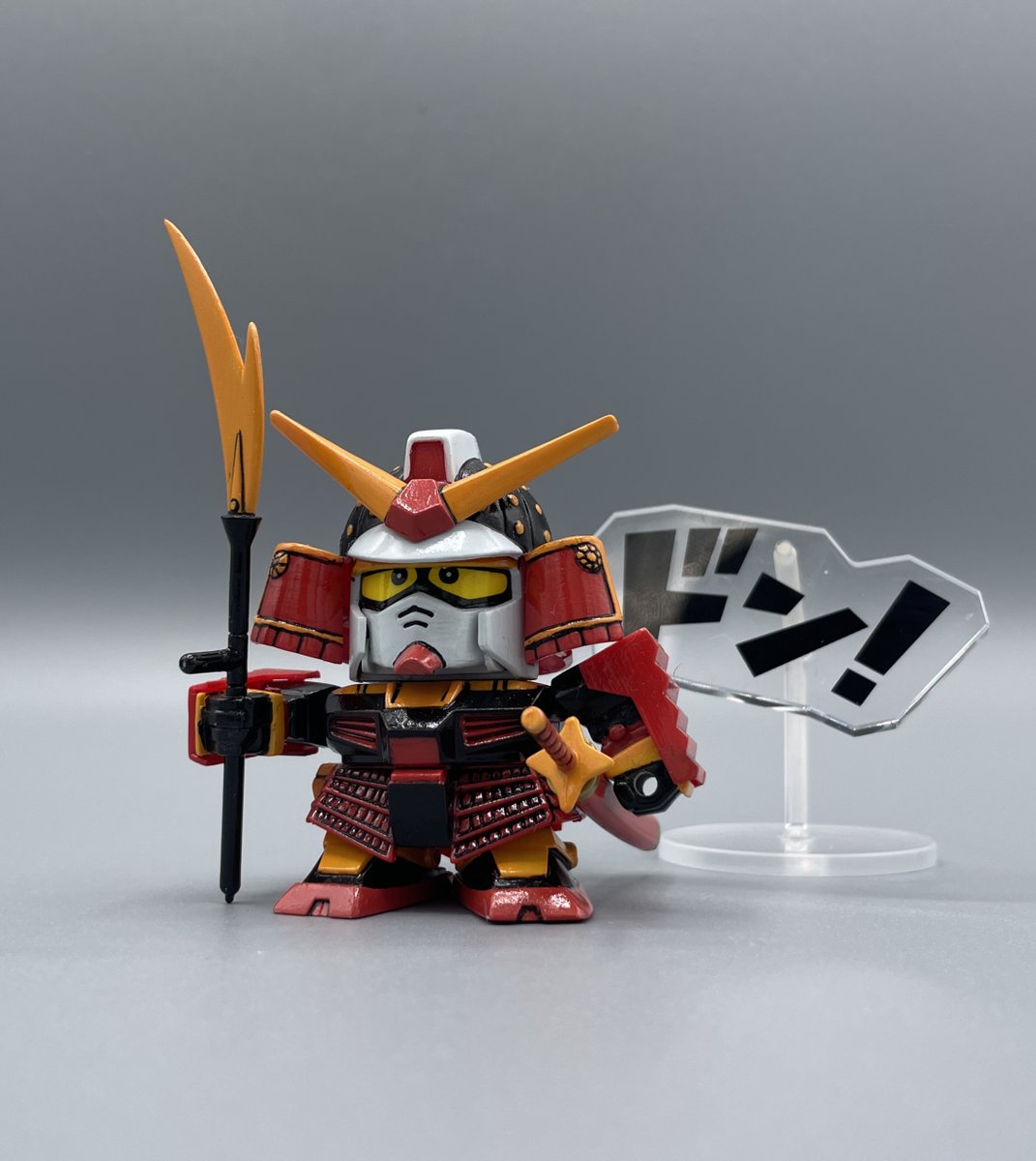 CAMPLABASE's tweet photo. #かっこいい武者さらそう #筆塗り ＃GUNSTA ＃ガンプラ https://t.co/xqtidzgoiW