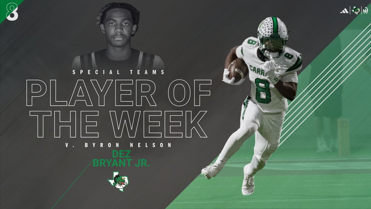 CarrollDragonFB's tweet photo. Players of the Week vs Bryon Nelson!

#ProtectTheTradition https://t.co/LkWaJeTGaI