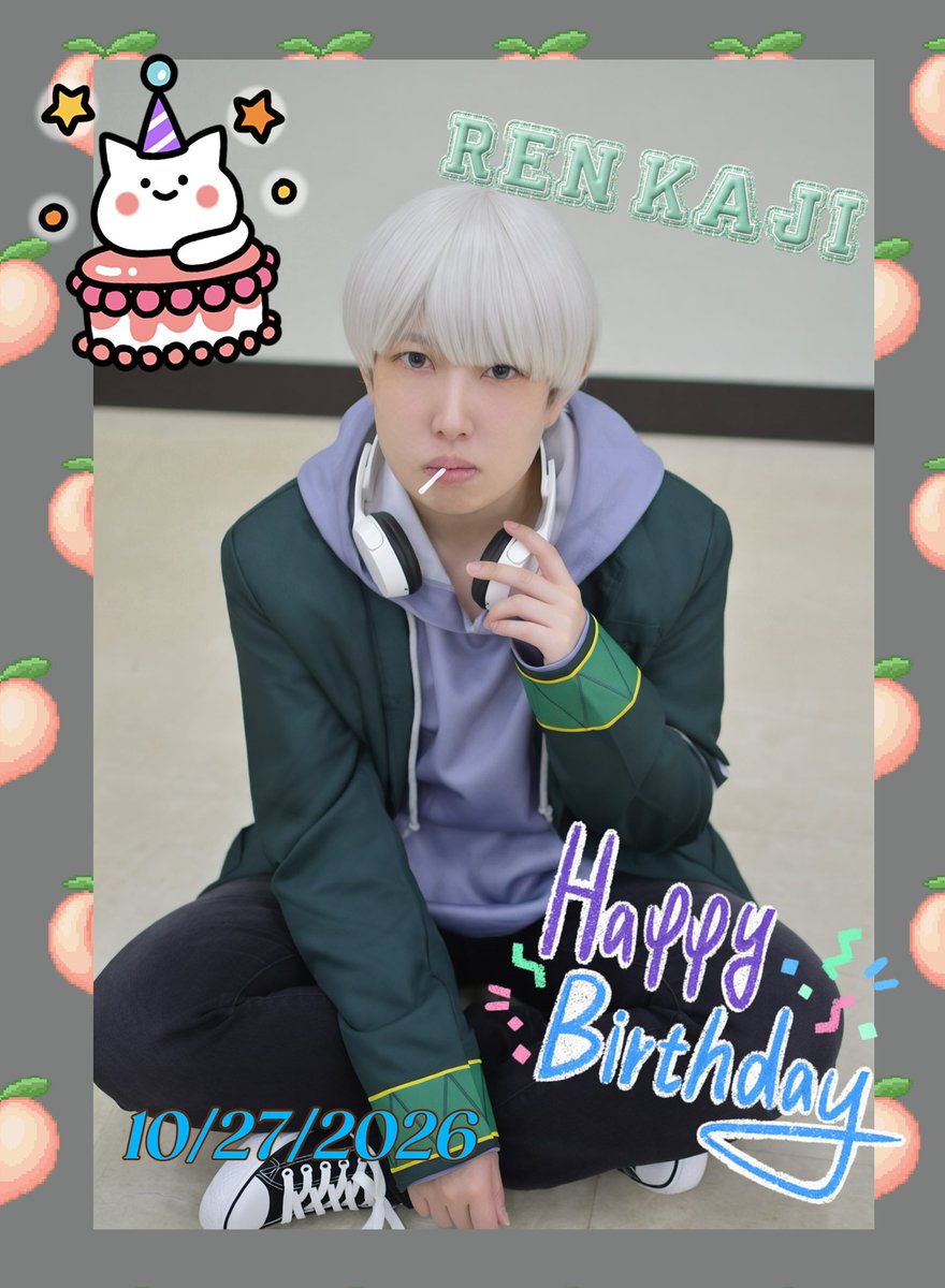 bsk_cos's tweet photo. 🎧くんおたおめーー！！
🎉🎂🎁

#びcos https://t.co/PXDowNO2CC