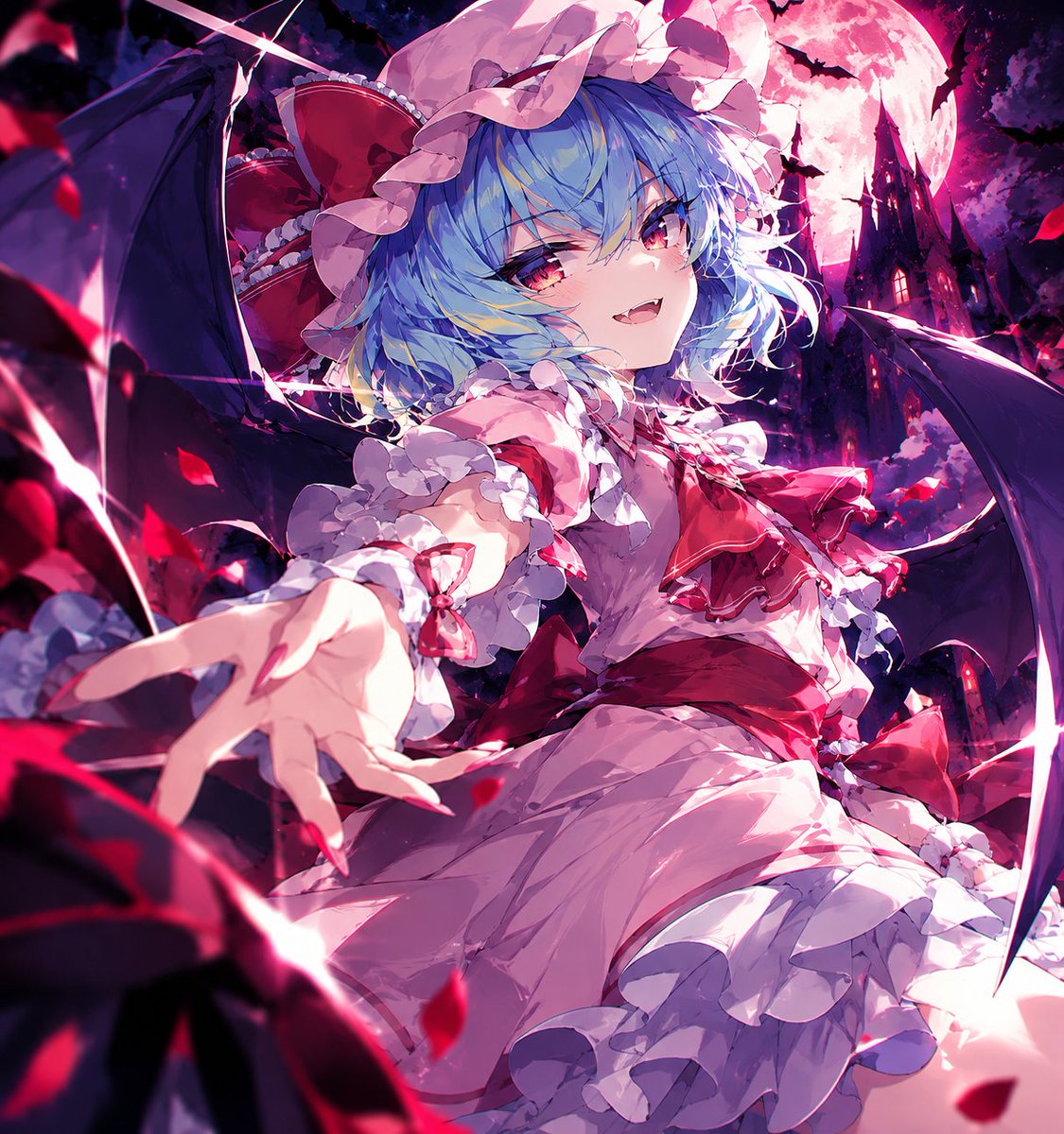 keepoutIO's tweet photo. かっこいいー
#東方Projectㅤ 　#東方イラスト　#AIart  #レミリア・スカーレット https://t.co/6cvZrSBfuT