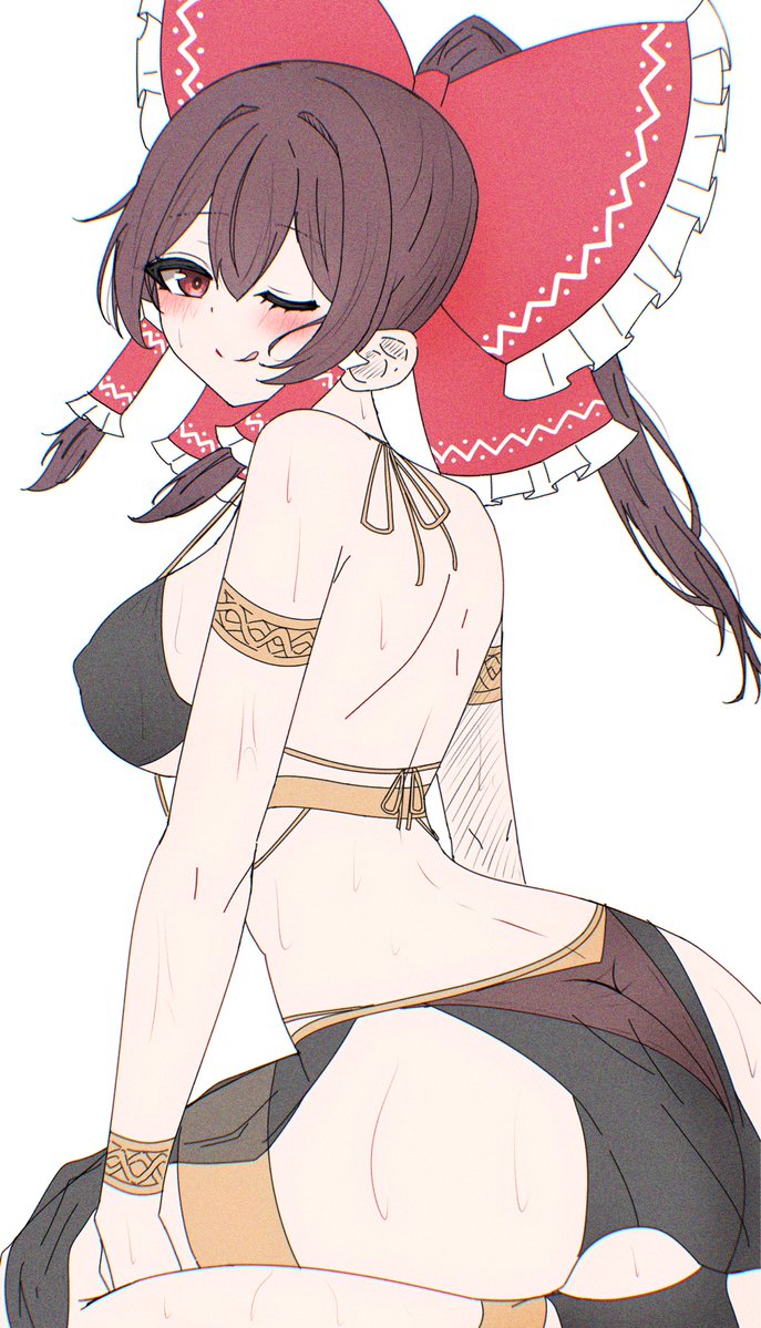mikan7f's tweet photo. 霊夢 https://t.co/oFWiJVW6Gf