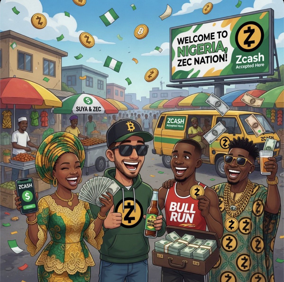 IAMSTACKMASTER's tweet photo. @yoshi_v1 Good morning. From everything I see my African brothers definitely love zcash:native https://t.co/xV0LmS2Lvm