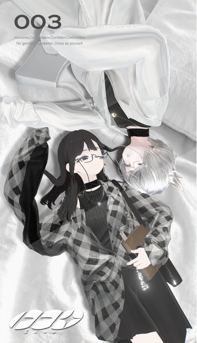 ICCD_Atelier's tweet photo. 『ギフトキャンペーン』🎁

▪️VRChat Genderless Fashion Shop▪️
『ICCD』の新作衣装『003』が、10月29日21時に発売決定！✨

​秋の読書時間を彩る、全28色のカラーバリエーション🍂📖
バッグから本を取り出せるギミックに、2種類の持ち方も楽しめる、文学的な雰囲気が漂う一着です。

​発売を記念して、ギフトキャンペーンを開催します！🎁

🎁抽選で2名様にDMでフルセットをプレゼント!!
🎁BOOTHのいいね100件ごとに1名追加！

商品ページ⬇
https://t.co/1WM7fg9T5e

応募期間⬇
10/27(火)～10/29(木)21:00JST

応募条件⬇
@ICCD_Atelier をフォロー ＆ この投稿に「いいね」だけで応募完了✨

​是非このチャンスをお見逃しなく✨
