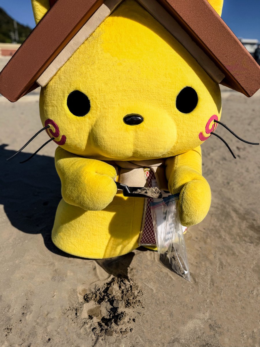 shimanekko_'s tweet photo. 出雲大社へ行く前に「稲佐の浜」で
砂をもらう参拝方法があるって知ってたかにゃ？(^ω^)ﾉ
浜の砂を「素鵞社（そがのやしろ）」にある砂と
交換してもらえるそうにゃ✨

#稲佐の浜 #出雲大社 https://t.co/rsl7jUmBFe