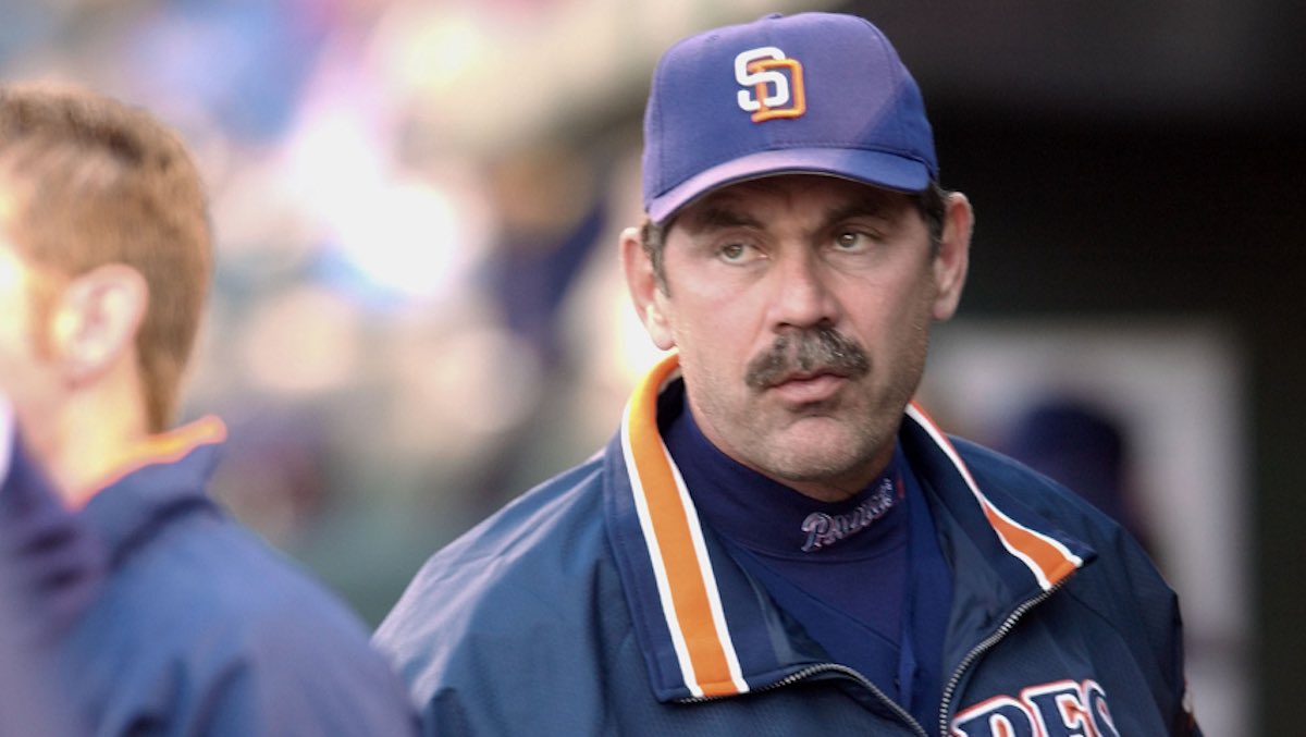 20YearsAgoSport's tweet photo. The San Francisco Giants have officially hired Bruce Bochy as their next manager today.

Bochy had been the manager of the Padres since 1995 where he took them to the playoffs 4 times. https://t.co/uQlBe6A9Hf