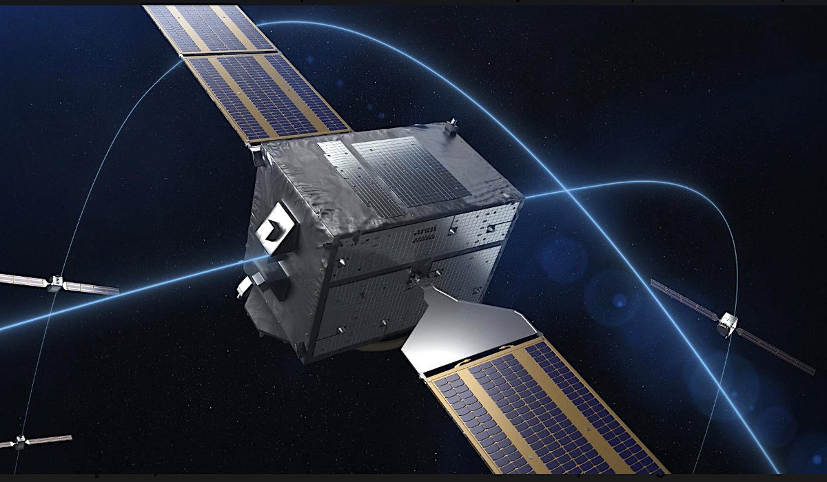 pbdes's tweet photo. .@Thales_Alenia_S &amp; @AirbusSpace each book 2 more @GalileoGNSS 2d Gen satellites, to launch 2031; brings total 2d Gen order to 16 sats, 8 from each co. Original 2021 order for 12 was valued at EUR 1.47B, or $1.8B. @esa @defis_eu @EU4Space. https://t.co/F8p45LnGjg https://t.co/KU9nCXbd5C