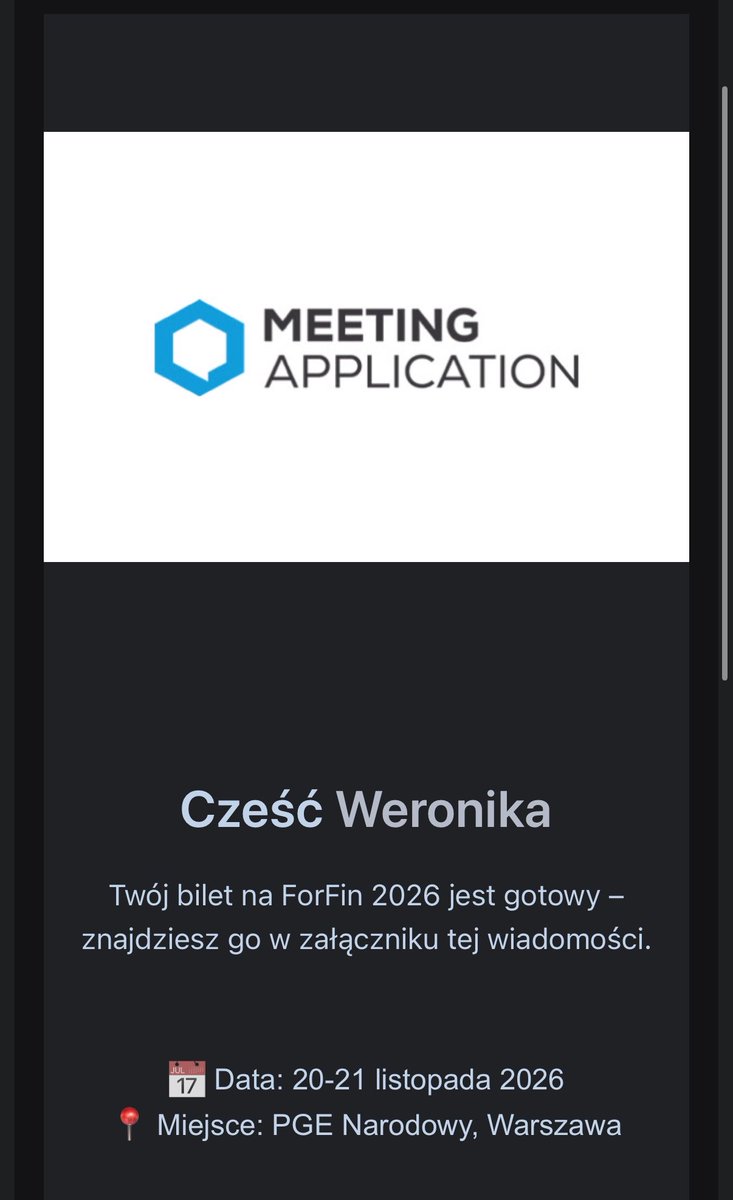 Czubakovic's tweet photo. #ForFin2026 - zbliża się do nas wielkimi krokami.
🗓️ - 20-21.XI.
🏟️ - PGE Narodowy.
Ogromny, wielotematyczny event dla inwestorów aktywnych, jak i pasywnych, ludzi ciekawych świata, i jego różnych aspektów.
Finanse, ekonomia, geopolityka, rynki - coś co misie lubią najbardziej.
My już zapisani #FinTwit ✅.
A wy na co czekacie?
#GPW #Inwestowanie #PGE #ForFin