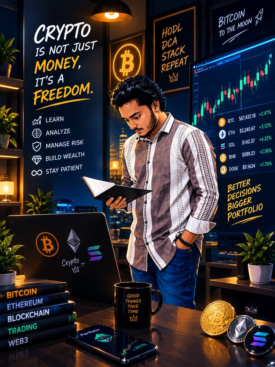khan_Shab_0's tweet photo. 🚀 Study the market, trust the process, build your crypto future. ₿🔥 https://t.co/TrHkXY45jR