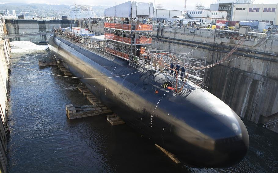 NetramDefence's tweet photo. USS Colorado Selected for AUKUS Submarine Rotations in Australia

The US Navy has selected the Virginia-class attack submarine USS Colorado as the first boat assigned to Submarine Rotational Force-West, with rotations at HMAS Stirling in Western Australia set to begin in late 2027.

The planned force could include up to four US submarines and one British submarine. The arrangement will expand regional maintenance capacity and help Australia prepare to operate and maintain its own nuclear-powered submarine fleet.

#AUKUS #IndoPacific #NavalDefence