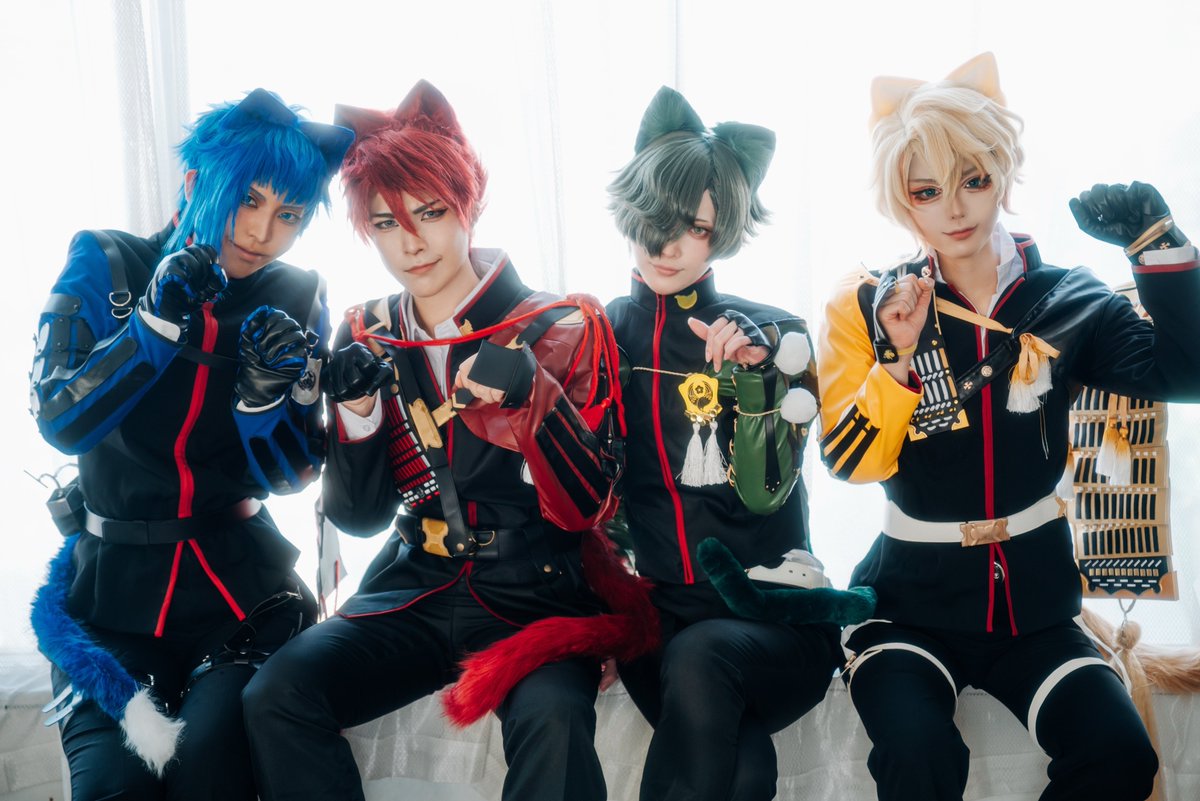 VFkoshEGQ0CvOCB's tweet photo. COS:刀猫男士
刀剣乱舞/古備前

「いつまでも、主の帰りをまってます」

Photo:@hanasan10riesan
鶯丸:@msmpun 
大包平:@pi6_uk 
八丁念仏:@mofumofu1600 
信房:りぱむ https://t.co/QJIpVqvSmp