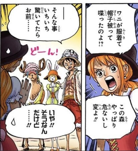 RSausupou's tweet photo. ルフィがツッコミするシーン好き https://t.co/ccKUfJACWp