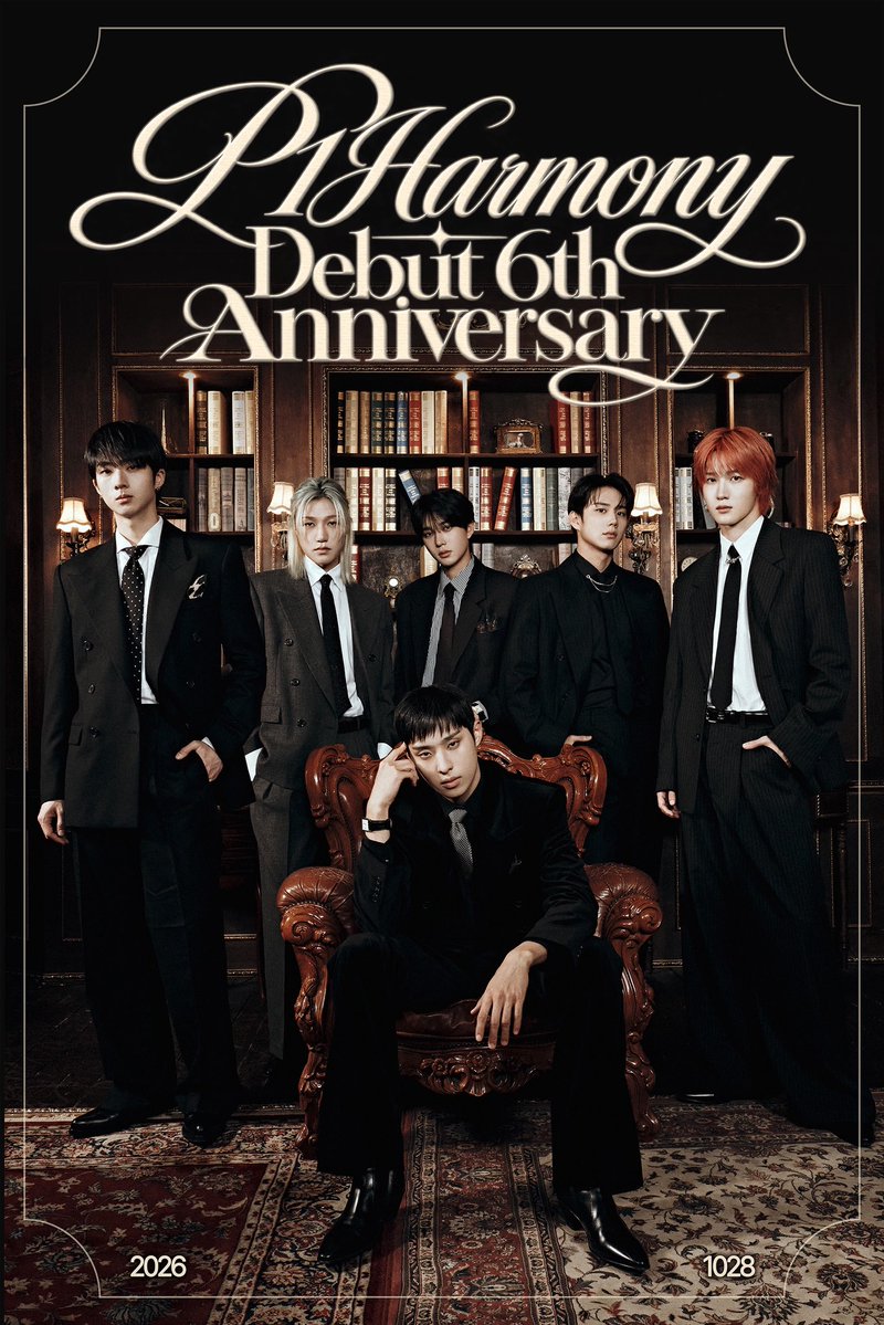 FNC_ENT's tweet photo. [Anniversary] #P1Harmony데뷔6주년 #P1Harmony_6th_Anniversary
2026.10.28 #P1Harmony 의 데뷔 6주년을 축하해주세요♡
@P1H_official https://t.co/VuSzbHj179