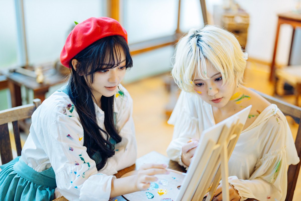 ChikaSo10_27's tweet photo. Time on Canvas

model：小桜はる(@kozakuraaam )
　　　　最椛(@Hnktb_sh )

#genic_mag 
photographer : Soki https://t.co/aCNOP8mjUk