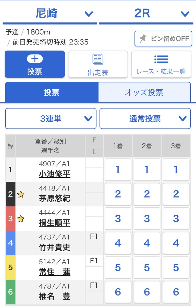 MAO_Boatrace777's tweet photo. 5人目
リポストのみ

当選者が明日のレース３連単当ててた場合3倍
2レース共当ててたら5倍
コメント欄から https://t.co/9JbefYFuYP