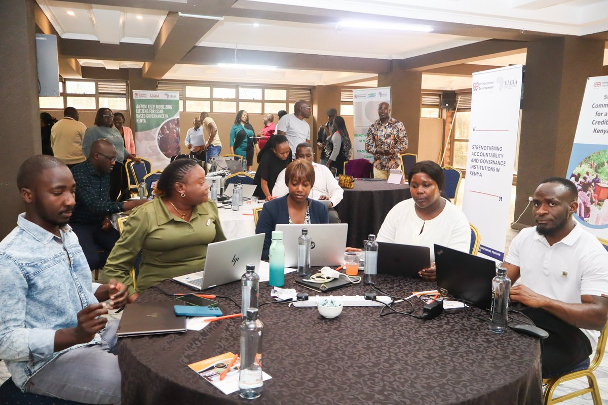 ELGIA_Africa's tweet photo. “Accountability is not just a workshop agenda item, it is the outcome.
KISP (supported by the British High Commission) partners are aligning logical frameworks, learning and risk management to turn shared evidence into stronger governance results for Kenyans.” https://t.co/1D1bK3cGMS