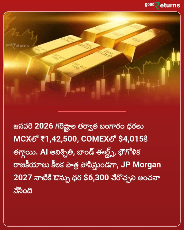 GoodreturnsTe's tweet photo. Gold Price: తులం బంగారం రూ.2 లక్షలకు చేరే అవకాశం.. ఇప్పుడే కొనుగోలు చేయాలా..!

More Details: https://t.co/ejIEVXYsCx

#Gold #GoldPrice #GoldPriceToday #GRTelugu https://t.co/t7znkcOs53