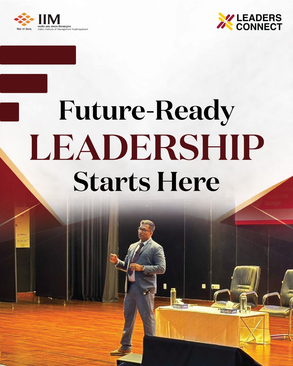 IDFCFIRSTBank's tweet photo. Through Leaders Connect, IDFC FIRST Bank brings real-world perspectives to aspiring professionals. At IIM Visakhapatnam, Vishweshwarayya K, Head – Offshore Investments, GIFT City, Wealth Management at IDFC FIRST Bank, shared insights from his professional journey and explored how technology is transforming the industry.

The interaction gave students an opportunity to learn from his experiences, gain fresh perspectives and think about what’s next.

Ready to shape your future with us?

Explore our campus programs and opportunities at: https://t.co/D7rLU6L5IW 

#IDFCFIRSTBank #LeadersConnect #FutureReady #IIMVisakhapatnam