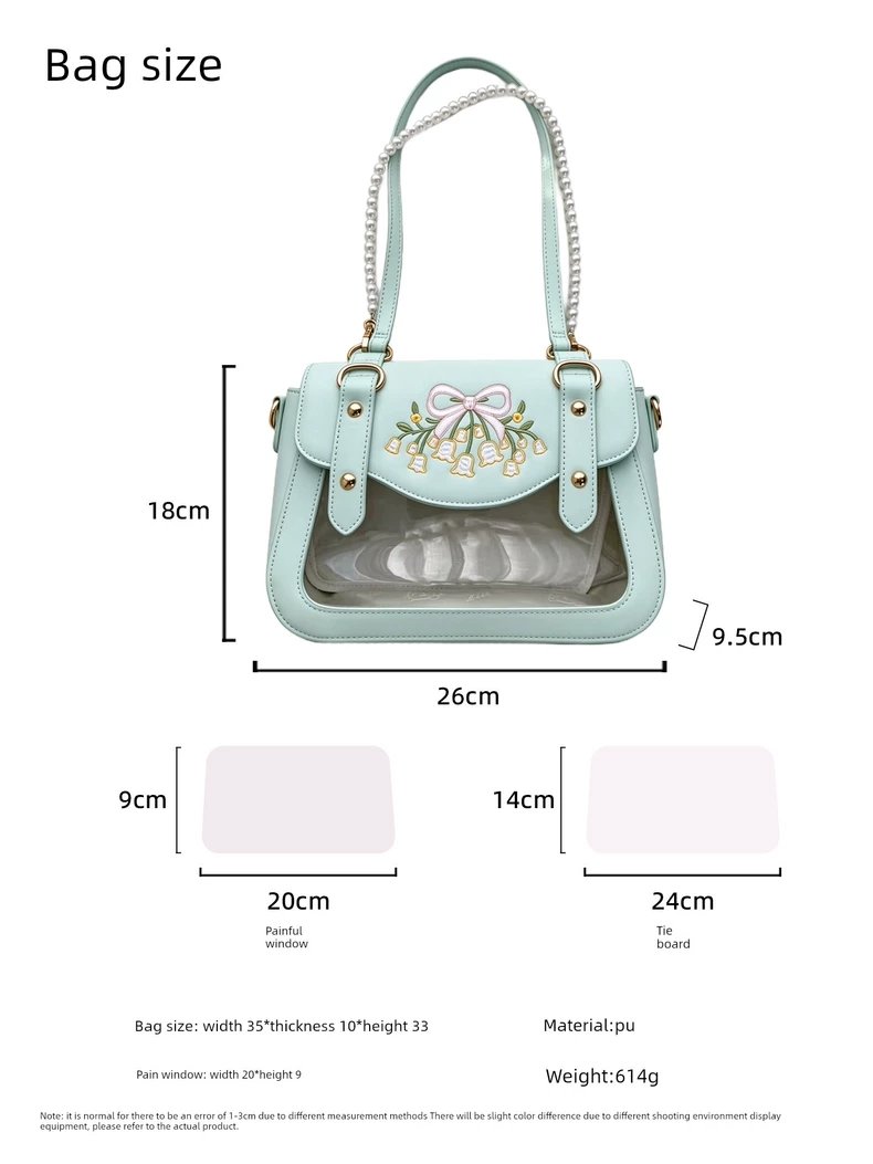 arisumimasen's tweet photo. VALKO LOVERS, EYES HERE!!! 💚🐺

Lily of the Valley ITABAG OMG LOOK IT'S SO PRETTY!!!!

It's the perfect size for everyday adventures!
Man, i would LOVE to have one of these 😍

🔗🔗 ⬇️⬇️

#bringvalkoback #itabag #oshikatsu https://t.co/KrobBSDrDE