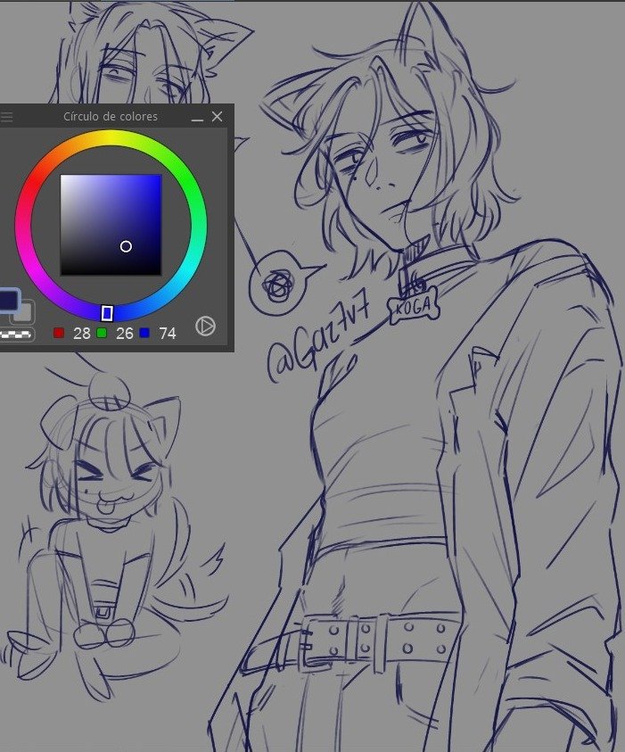 Gaz7v7's tweet photo. Puppy butch (wip?) https://t.co/GC5JUS0AgY
