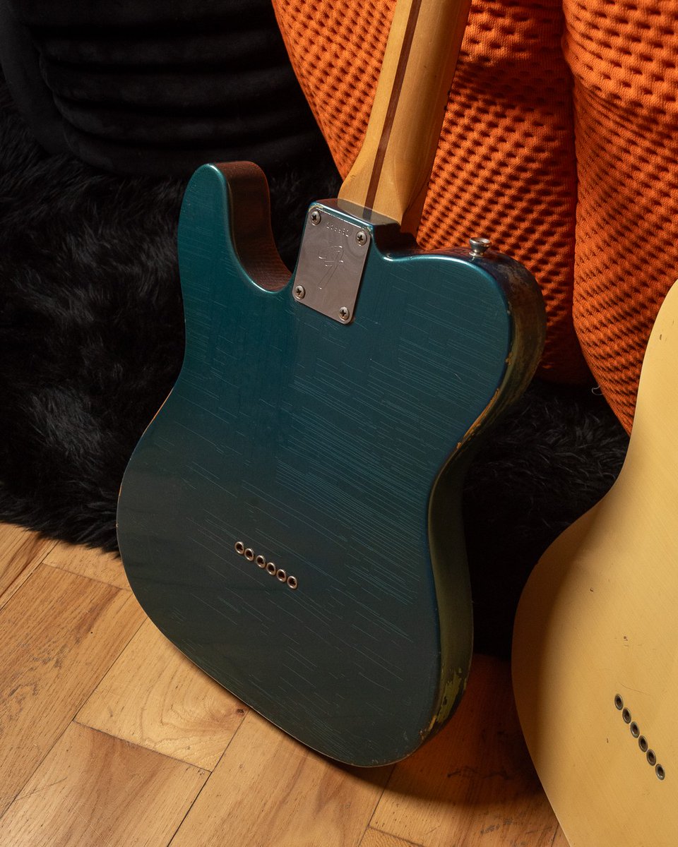ChicagoMusicEx's tweet photo. https://t.co/c46V03VOps | Two Teles, one still up for grabs this #TeleTuesday! 😎 The “Smuggler” Telecaster has SOLD, but this 1969 Lake Placid Blue @Fender Telecaster is still hangin’ in The Vault right now. Find the right new, used, or vintage Tele for you at CME! #CME #Fender https://t.co/b8FZbD85wO