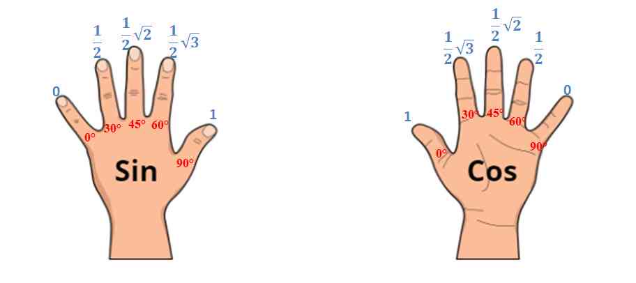 neuoverynth's tweet photo. buaat yang susah hapal trigonometri, ini ada tipsnya. jadi sbnrnya ga diapal jg gpp kok… (jgn lupa sindemi, cosami, tandesa)

sin 0°    = ½ √0 = 0 
sin 30° = ½ √1 = ½
sin 45° = ½ √2 
sin 60° = ½ √3
sin 90° = ½ √4 = 1

cos? kebalikannya aja. tan? sin/cos. semoga membantu 😊 https://t.co/yQYAmr23et