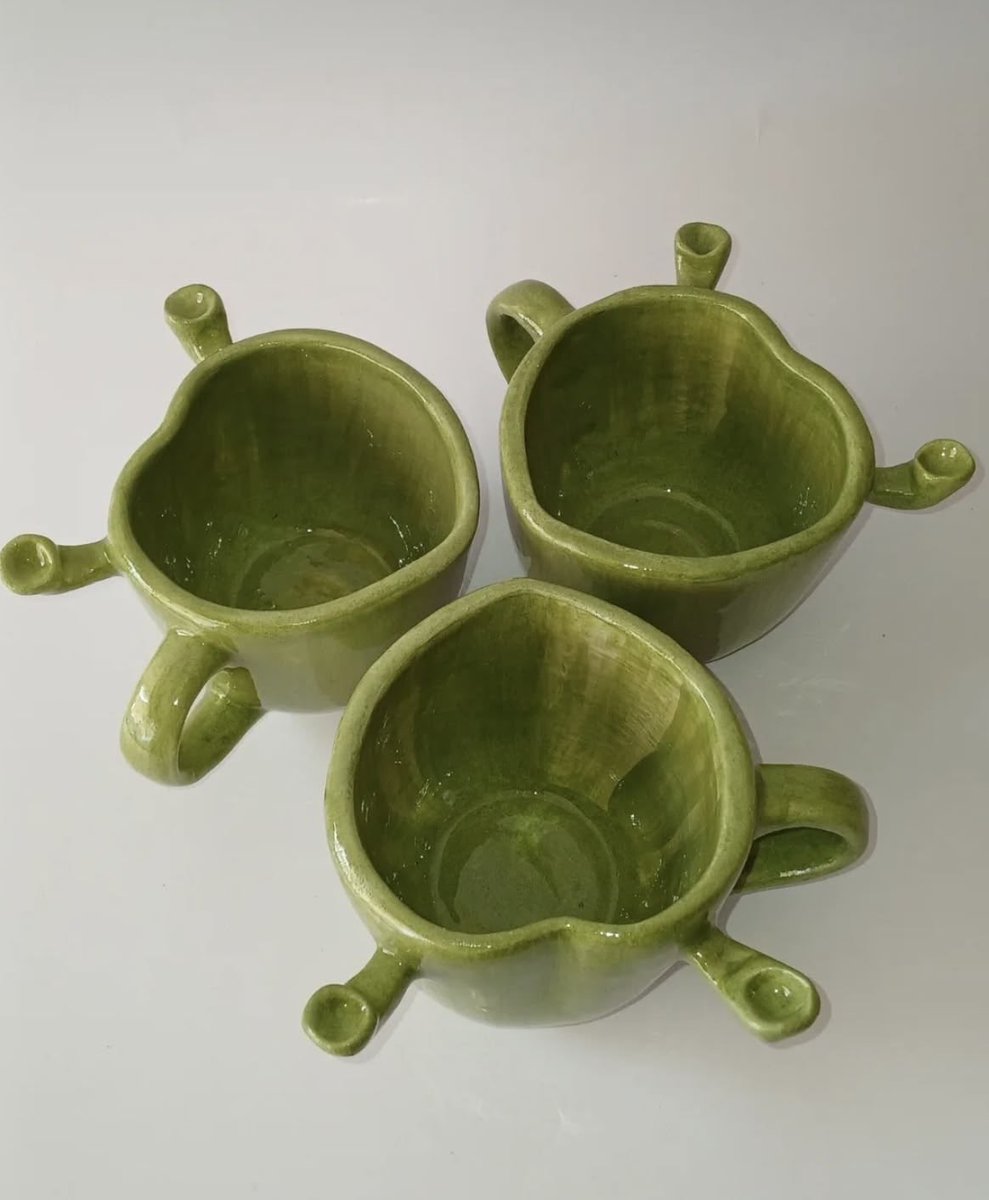300moods's tweet photo. shrek ceramics 💚 https://t.co/4OSBE4465U