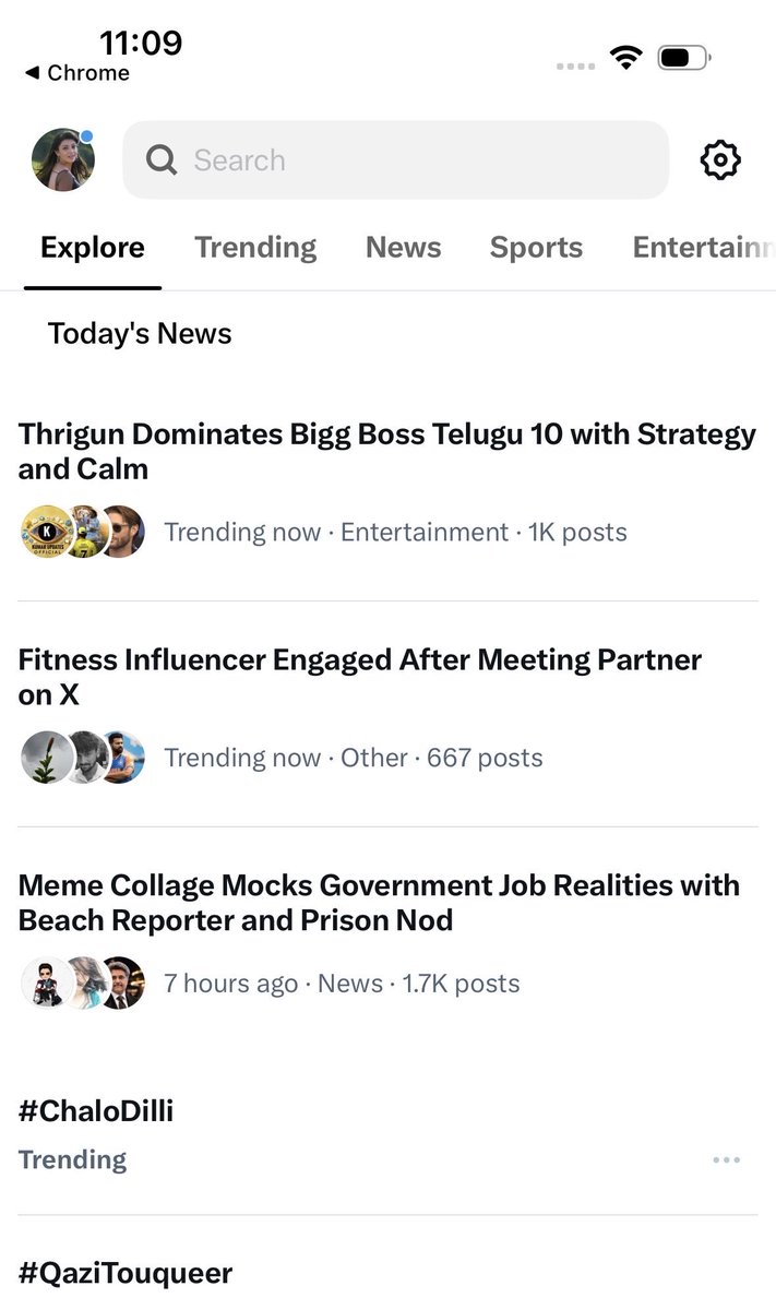 KajalFandaw's tweet photo. Everyday its Thrigun Domination inside and outside 🔥🔥
Making headlines and in trending continuously on daily in BB Telugu History 
#BiggBossTelugu10 #Thrigun 🔥 https://t.co/ZDQIreAX1u