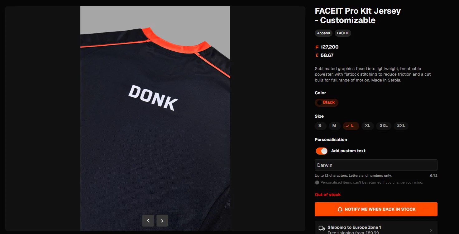 FACEIT Darwin on X: 