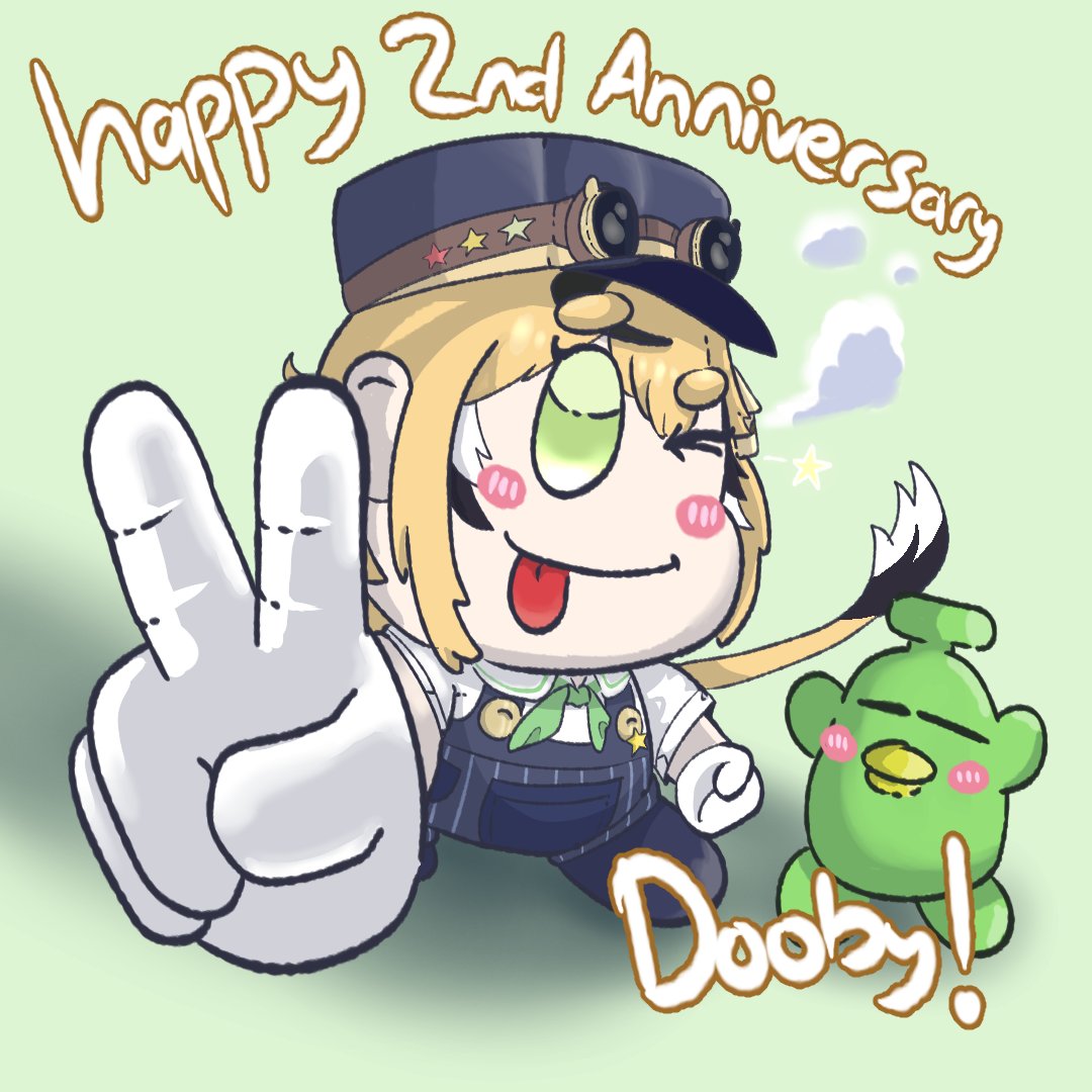 LowBitStudio's tweet photo. Happy 2nd Doobyversary everyone!

#doobart https://t.co/VDsbEW54oQ