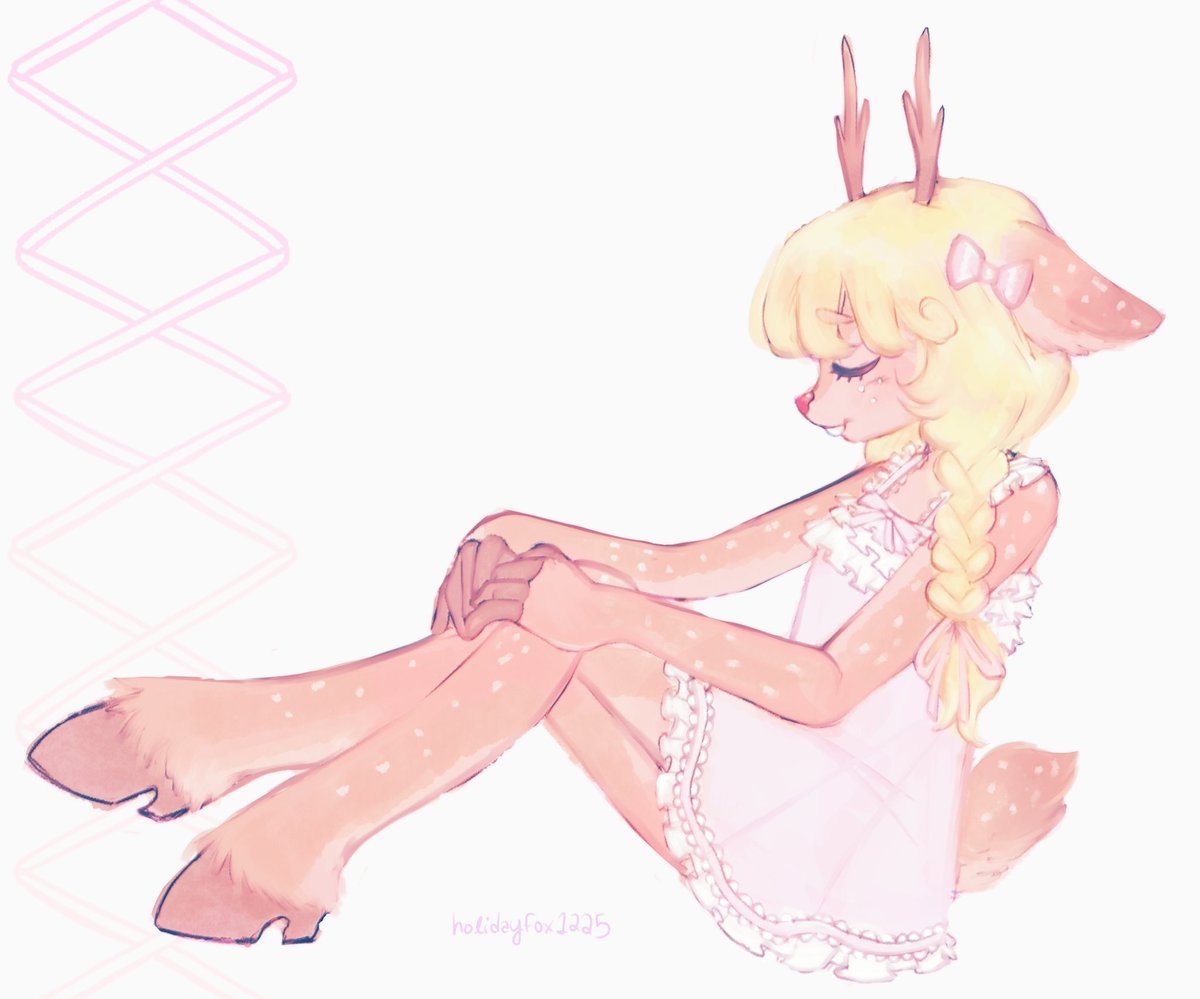holidayfox1225's tweet photo. sleepy belle (literally) #deltarune #utdr https://t.co/SQY7bcwVGD