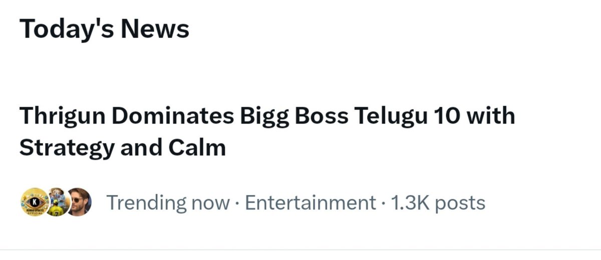 UrsShareef's tweet photo. Daily Trend ki marigina Dhootha 

#BiggBossTelugu10 https://t.co/DX9Bji7mP7
